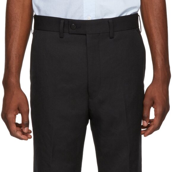BNWT AW18 JUNYA WATANABE BLACK REFLECTOR PANTS S - Picture 1 of 14